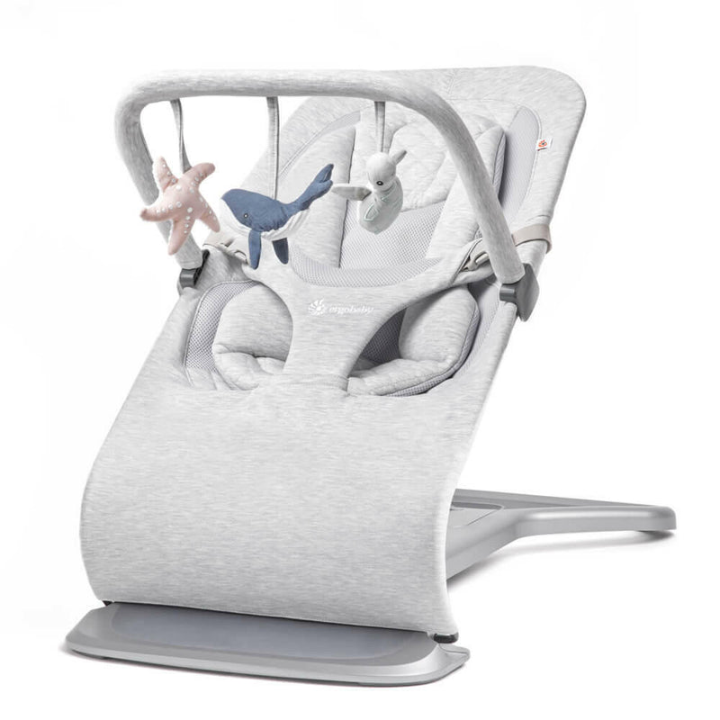 Ergobaby Evolve 3 in 1 Bouncer - Light Grey - HYPHEN KIDS