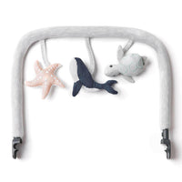 Ergobaby Evolve 3 in 1 Bouncer Toy Bar - Ocean Wonders Activity Gym for kids