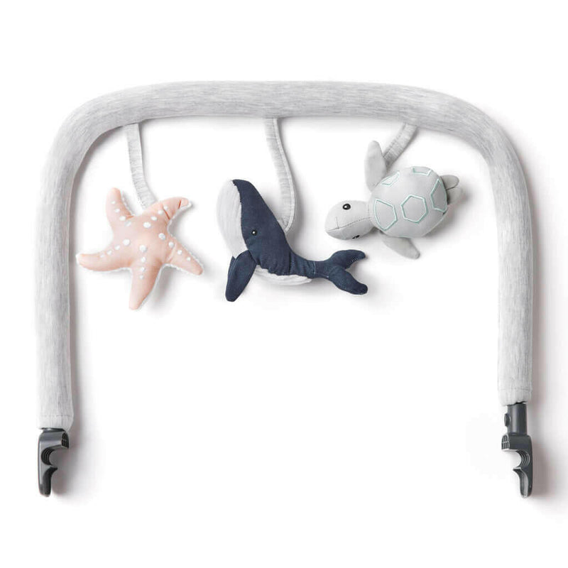 Ergobaby Evolve 3 in 1 Bouncer Toy Bar - Ocean Wonders Activity Gym for kids