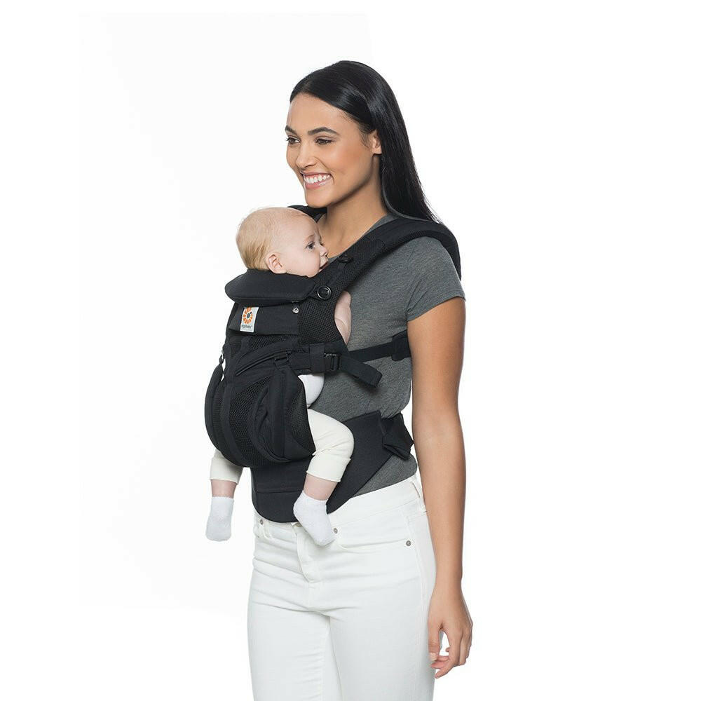 Ergobaby Omni 360 Cool Air Mesh Baby Carier - Onyx Black - HYPHEN KIDS