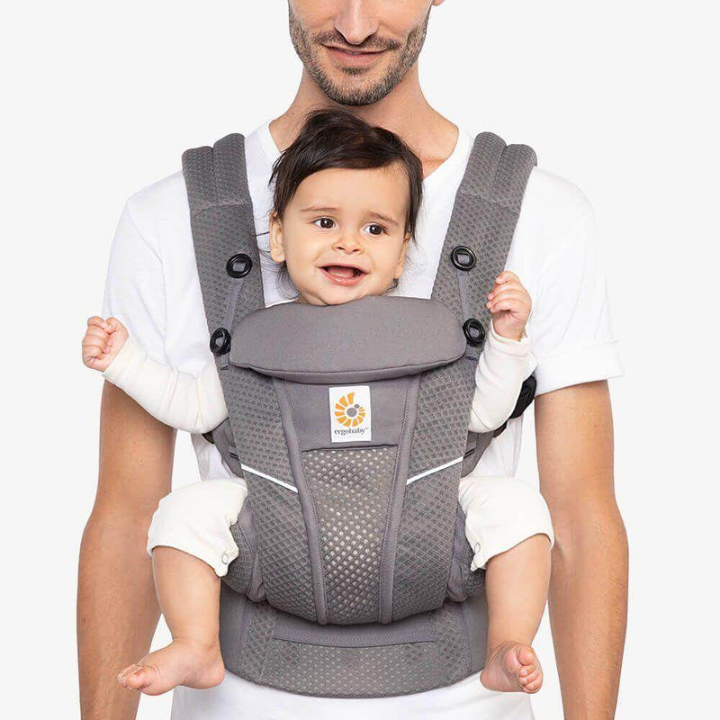 Ergobaby Omni Breeze Baby Carrier- Graphite Grey -HYPHEN KIDS