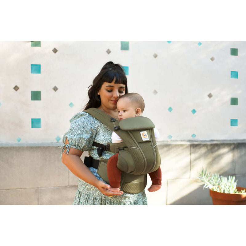 Ergobaby Omni Breeze Baby Carrier- Olive Green -HYPHEN KIDS