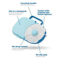 GoBe Lunchbox - Blueberry Blue - Lunch Boxes - Insulated