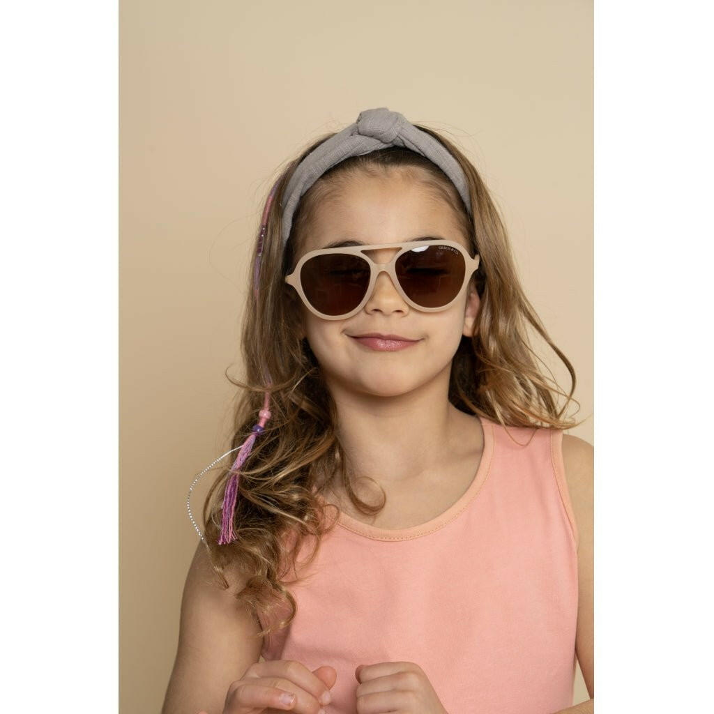 Grech & Co Aviator Sunglasses - Child - Cream White - Sunglasses - not - on - sale