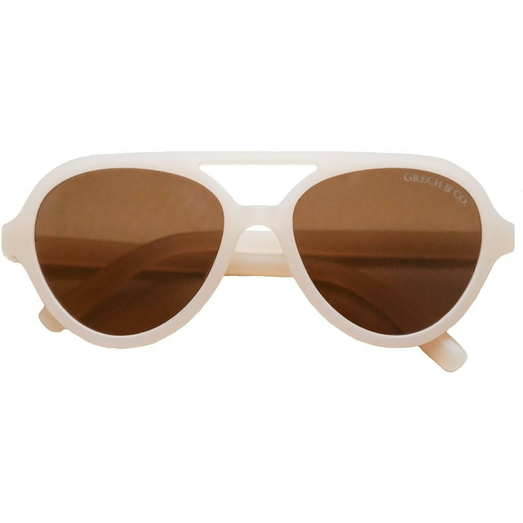 Grech & Co Aviator Sunglasses - Child - Cream White - Sunglasses - not - on - sale