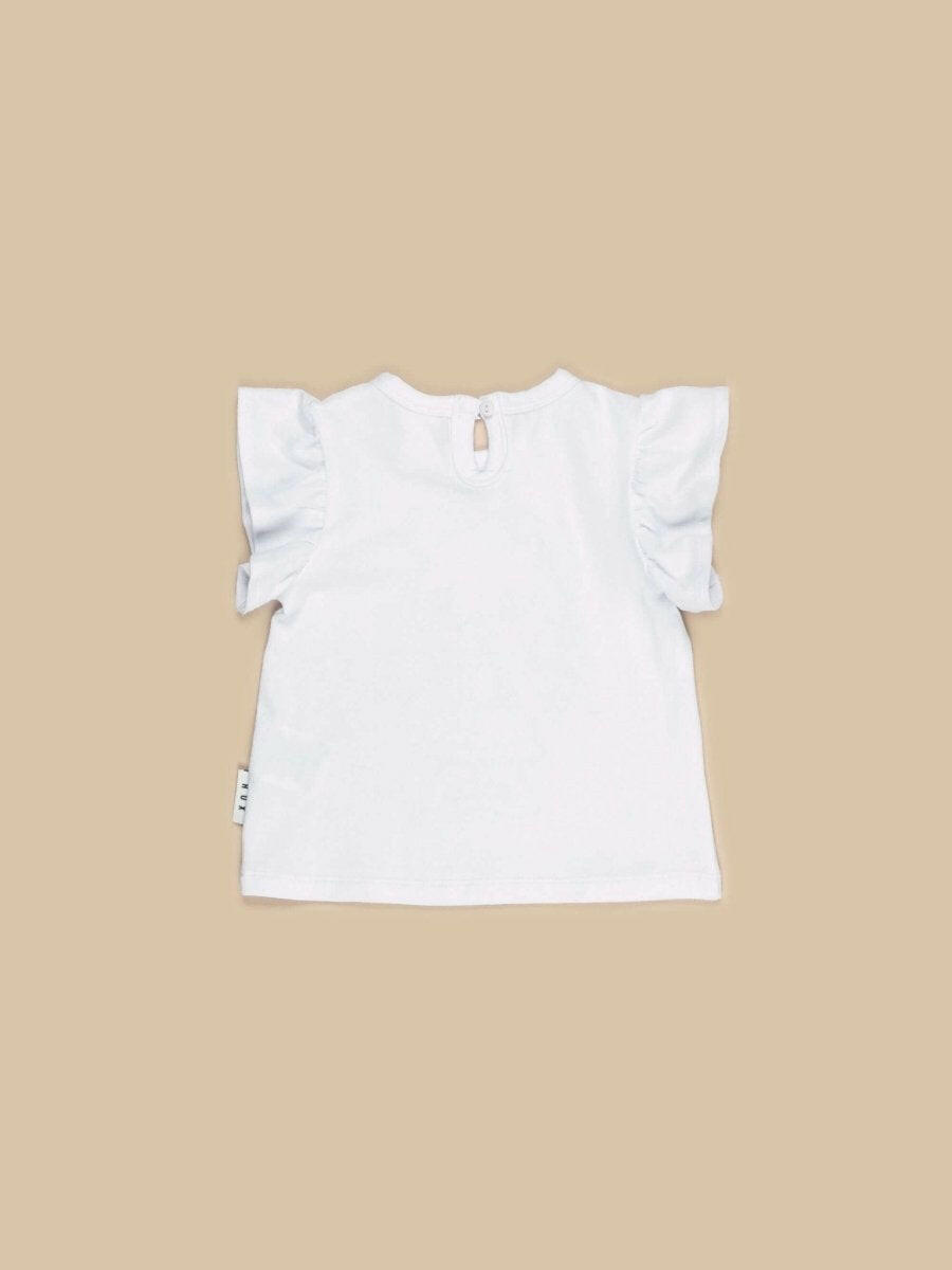 Huxbaby Cheery Chipmunk Frill T - Shirt - HYPHEN KIDS