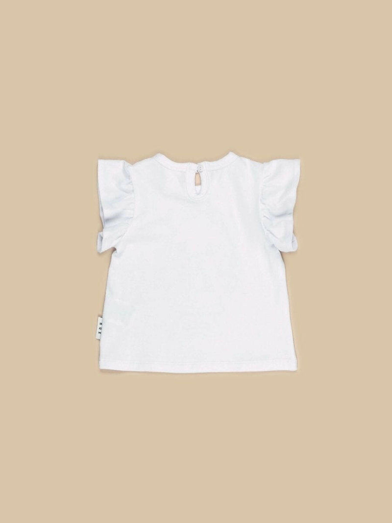 Huxbaby Cheery Chipmunk Frill T - Shirt - HYPHEN KIDS