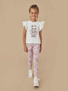 Huxbaby Cheery Chipmunk Frill T-Shirt - Shirts - 1 - 2Y