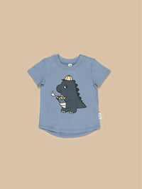 Huxbaby Dino Pasta T-Shirt - Shirts - 1 - 2Y