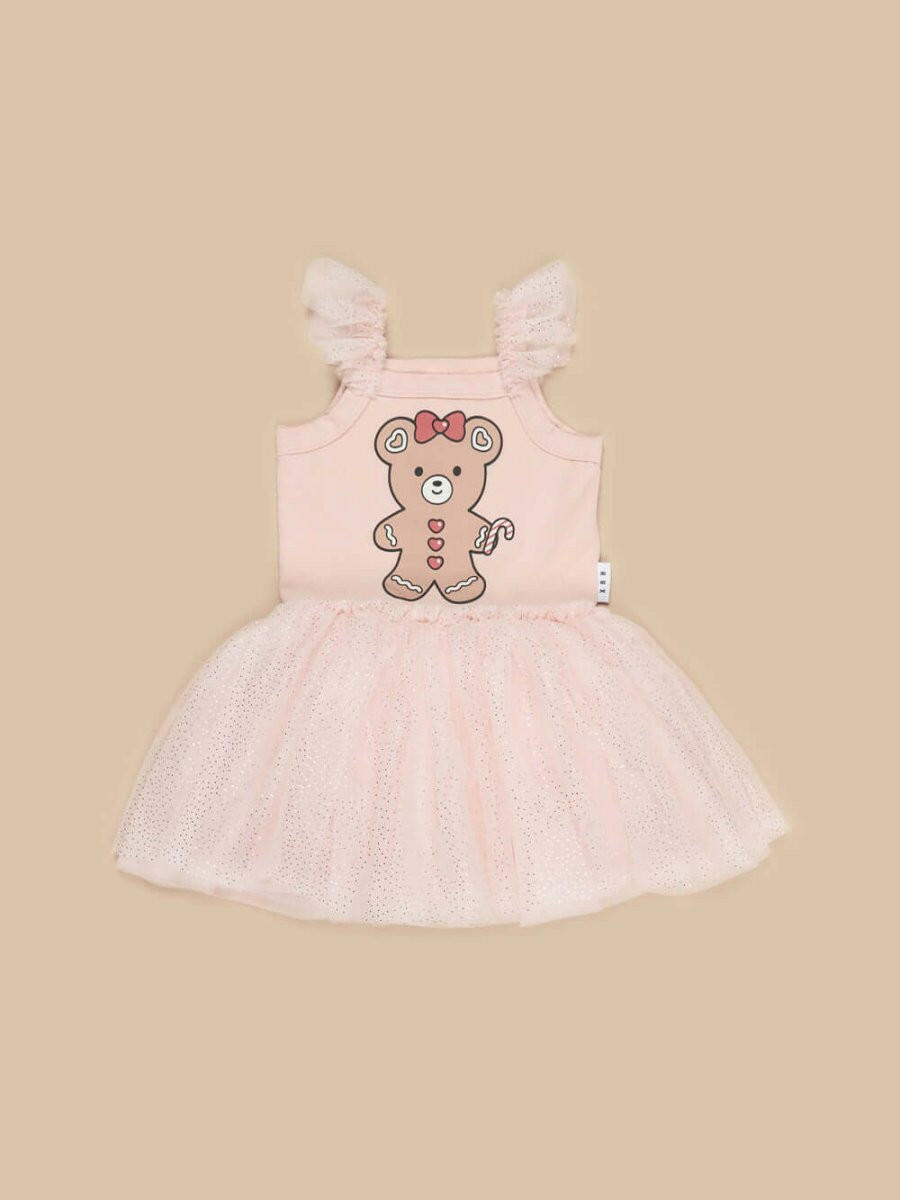 Huxbaby Gingerbread Girl Summer Ballet Dress - HYPHEN KIDS