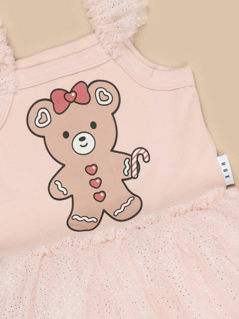 Huxbaby Gingerbread Girl Summer Ballet Dress - HYPHEN KIDS