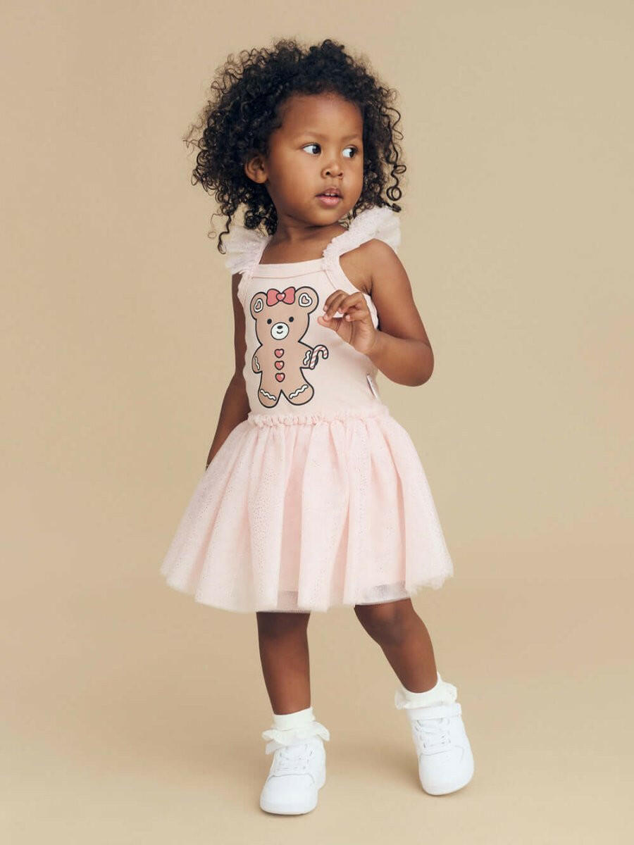 Huxbaby Gingerbread Girl Summer Ballet Dress - HYPHEN KIDS