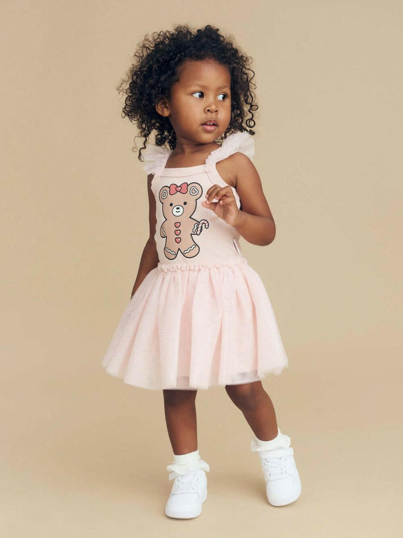 Huxbaby Gingerbread Girl Summer Ballet Dress - HYPHEN KIDS