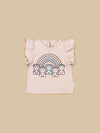 Huxbaby Rainbow Bear Frill T-Shirt - Shirts - 1 - 2Y