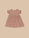 Huxbaby Starry Short Sleeve Rib Dress - Dresses - 1 - 2Y