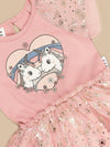 Huxbaby Unicorn Heart Ballet Dress - Dresses - 1 - 2Y