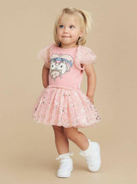 Huxbaby Unicorn Heart Ballet Dress - Dresses - 1 - 2Y