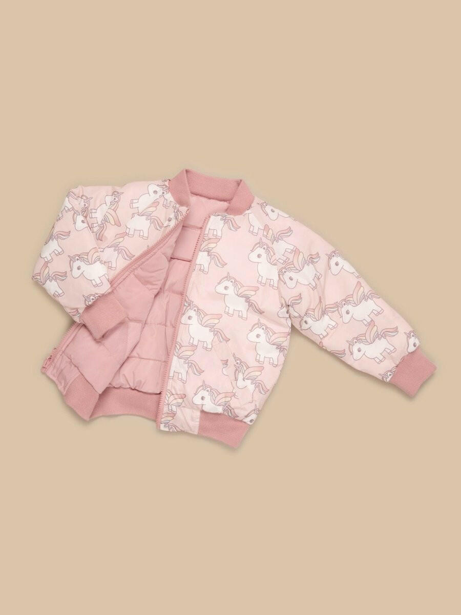 Huxbaby Unicorn Reversible Bomber - Coats & Jackets - 2 - 3Y