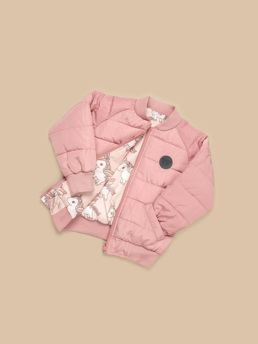 Huxbaby Unicorn Reversible Bomber - Coats & Jackets - 2 - 3Y