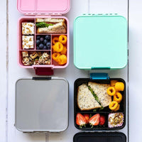 Little Lunch Box Co Leakproof Bento Five - Dark Grey - Lunch Boxes - sale