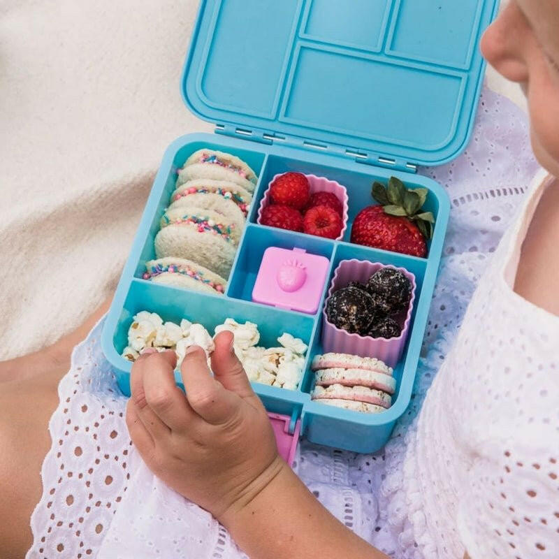 Little Lunch Box Co Leakproof Bento Five - Sky Blue - HYPHEN KIDS