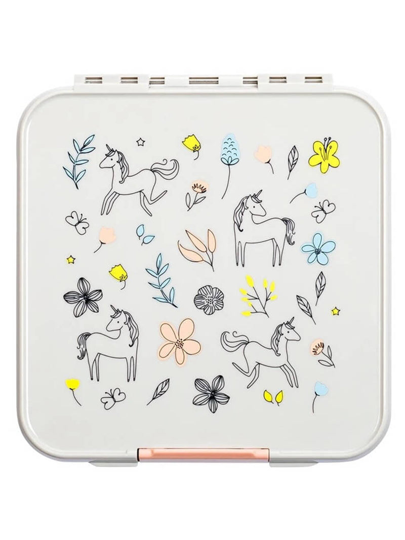 Little Lunch Box Co Leakproof Bento Three - Spring Unicorn -HYPHEN KIDS