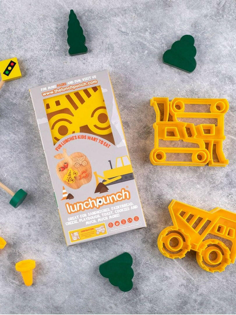 Lunch Punch Sandwich Cutters - Construction - HYPHEN KIDS