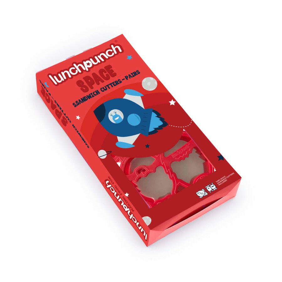 Lunch Punch Sandwich Cutters - Space - HYPHEN KIDS