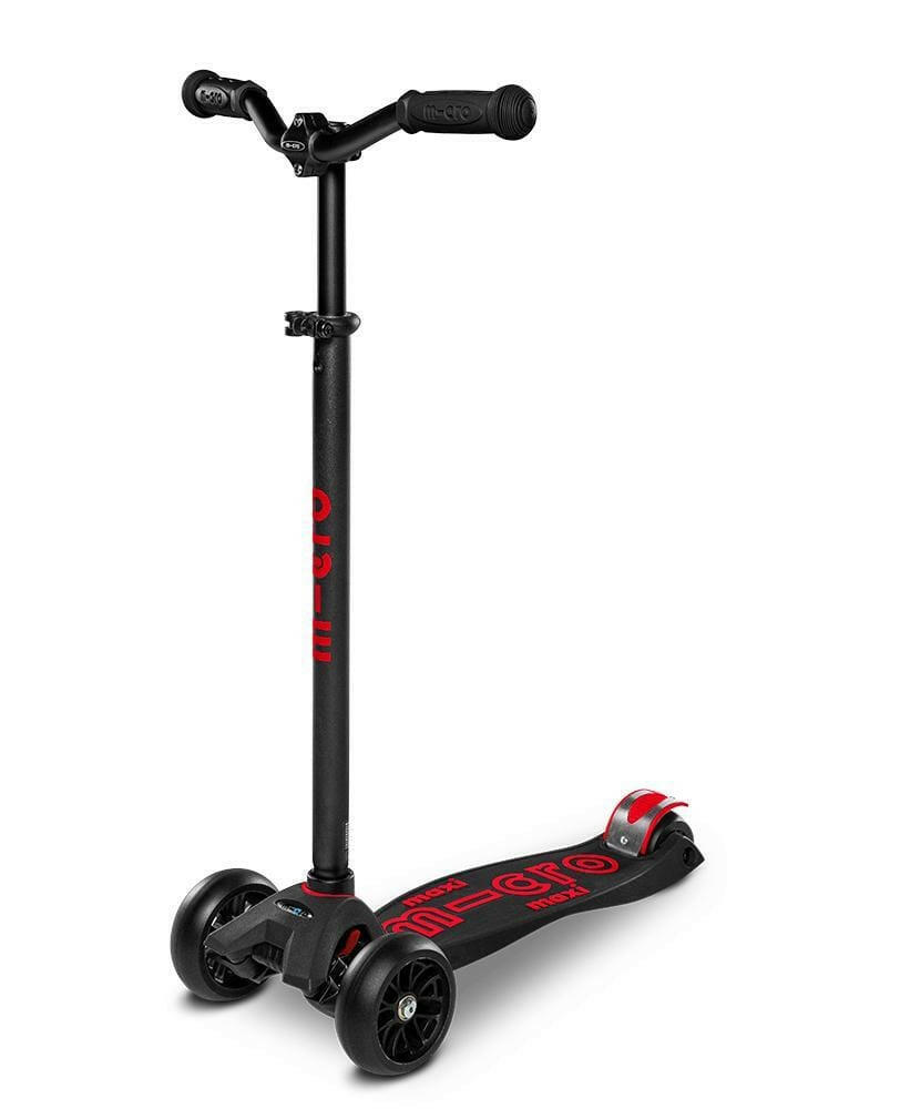 Maxi Micro Deluxe Pro Scooter - Black - HYPHEN KIDS
