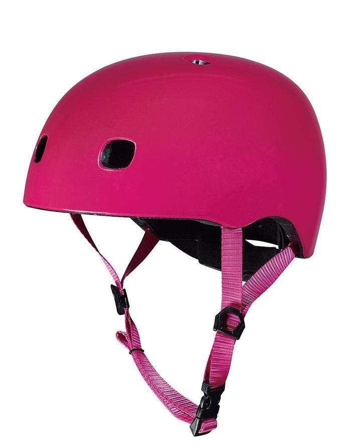 Micro Kids Plain Helmet - Pink -HYPHEN KIDS