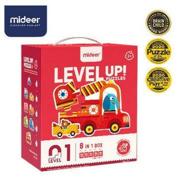 Mideer Progressive Puzzles - Level 1 Traffic - HYPHEN KIDS