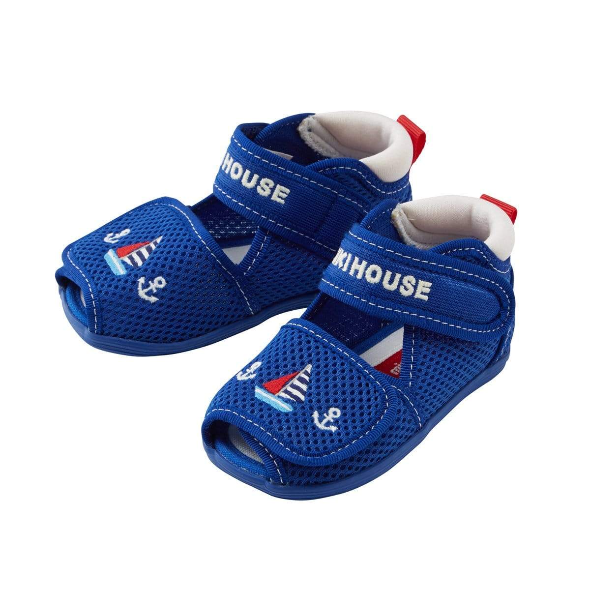 Miki House mikihouse Double Russell Baby Sandal - Blue -HYPHEN KIDS