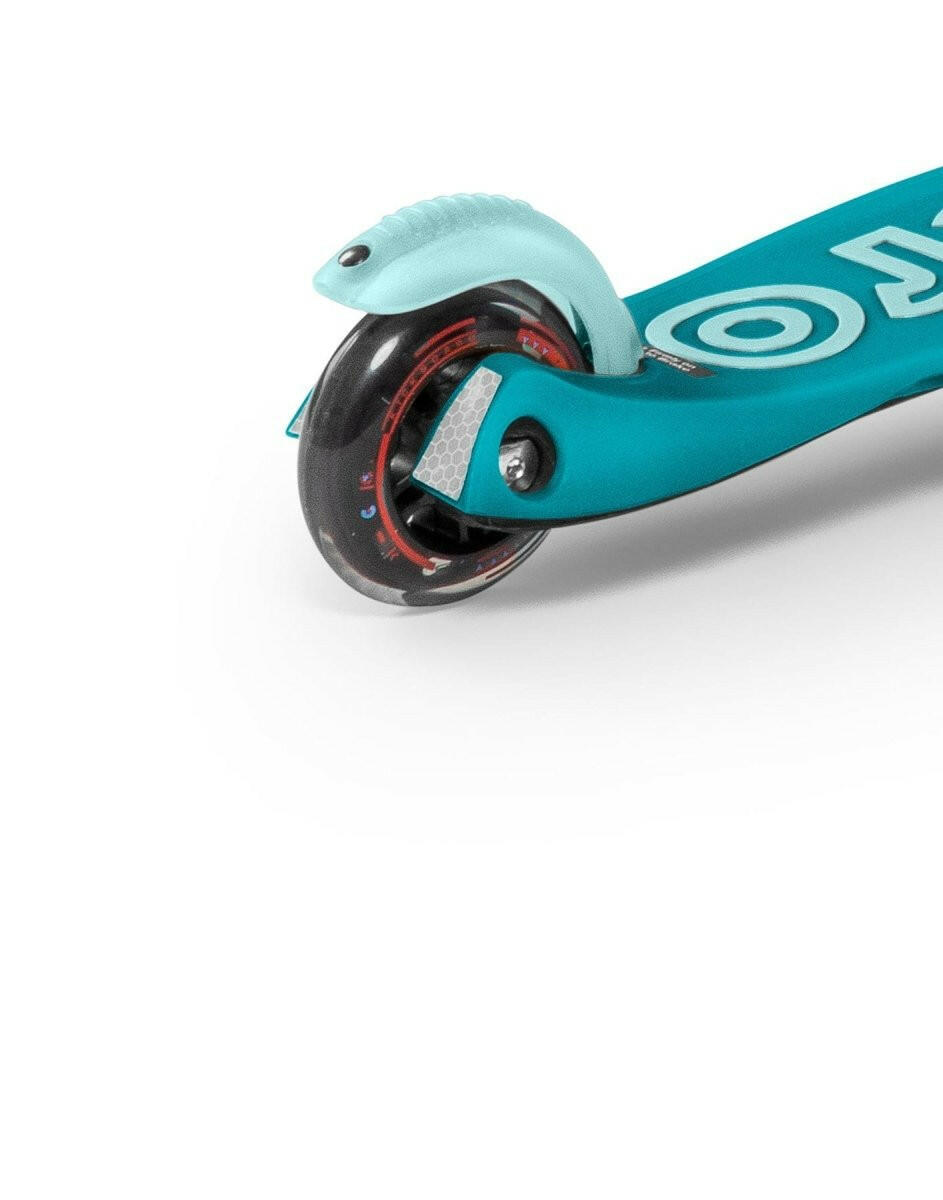 Mini Micro Deluxe Led Scooter - Aqua - HYPHEN KIDS
