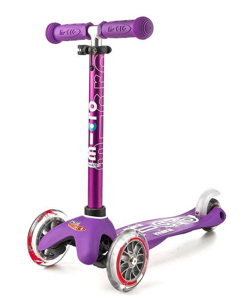 Mini Micro Deluxe Micro Scooter for Kids, Ages 2 - 5 - PURPLE - HYPHEN KIDS