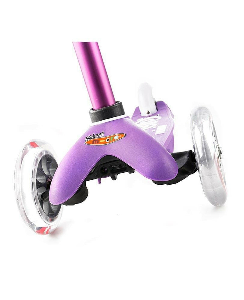 Mini Micro Deluxe Micro Scooter for Kids, Ages 2 - 5 - PURPLE - HYPHEN KIDS