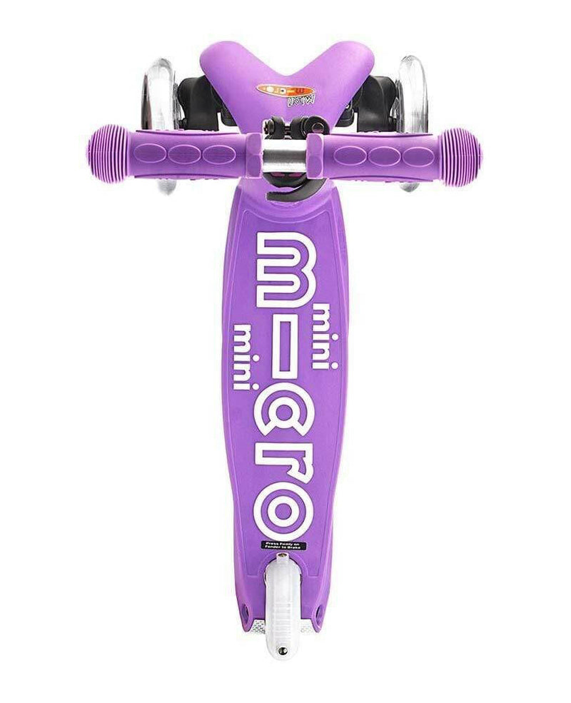 Mini Micro Deluxe Micro Scooter for Kids, Ages 2 - 5 - PURPLE - HYPHEN KIDS