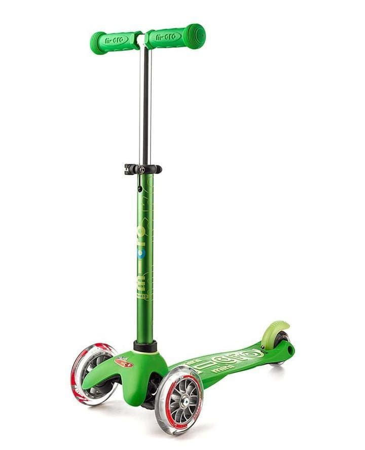 Mini Micro Deluxe Scooter for Kids, Ages 2-5 - GREEN -HYPHEN KIDS