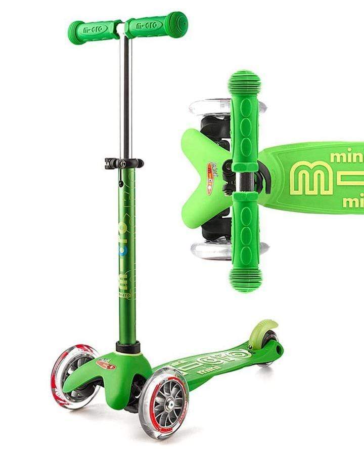 Mini Micro Deluxe Scooter for Kids, Ages 2-5 - GREEN -HYPHEN KIDS