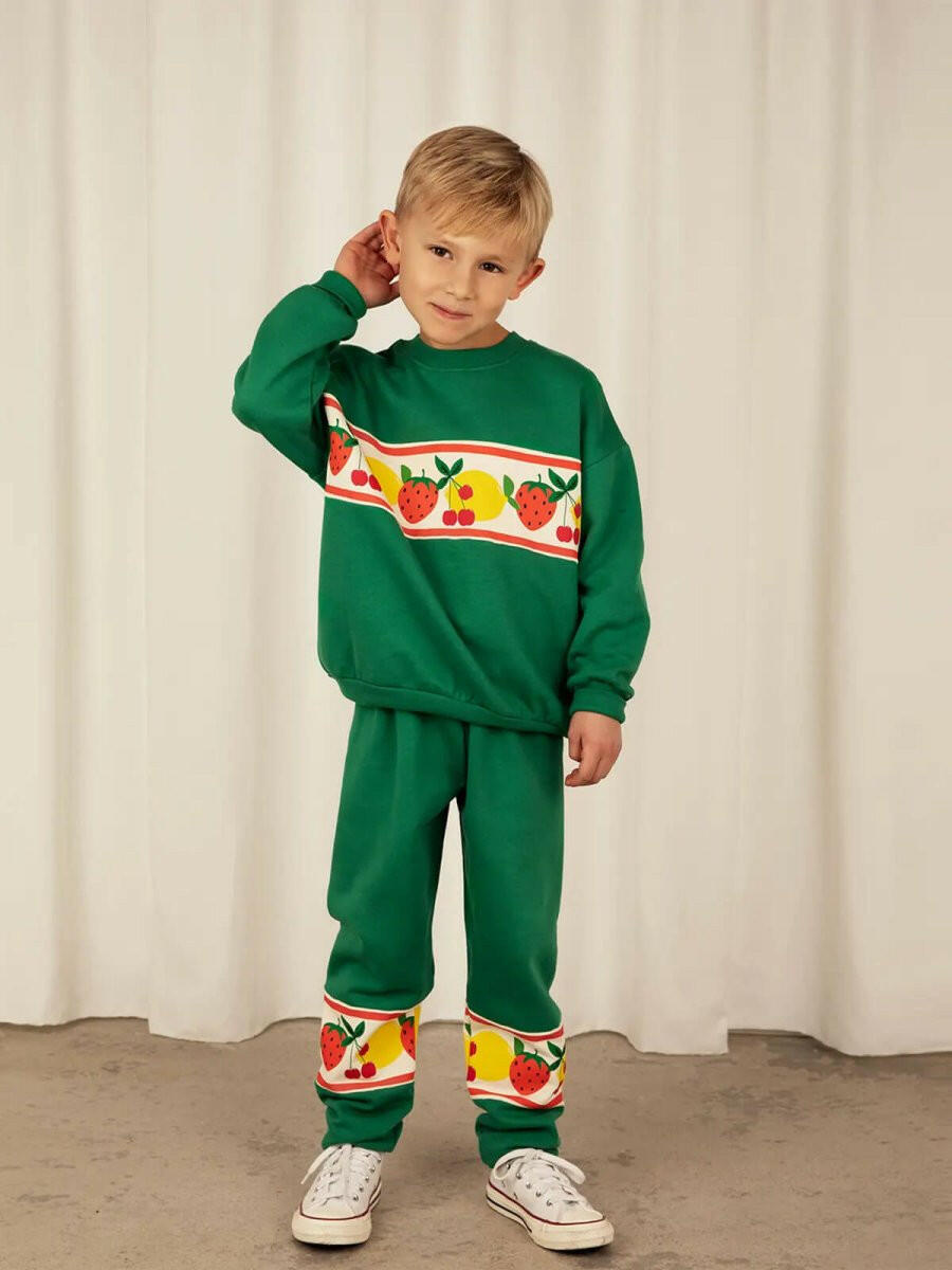 Mini Rodini Fruits Panel Sweatshirt - Sweatshirts - 10 - 11Y