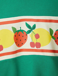 Mini Rodini Fruits Panel Sweatshirt - Sweatshirts - 10 - 11Y
