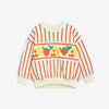 Mini Rodini Fruits Stripe Sweatshirt - Sweatshirts - 10 - 11Y