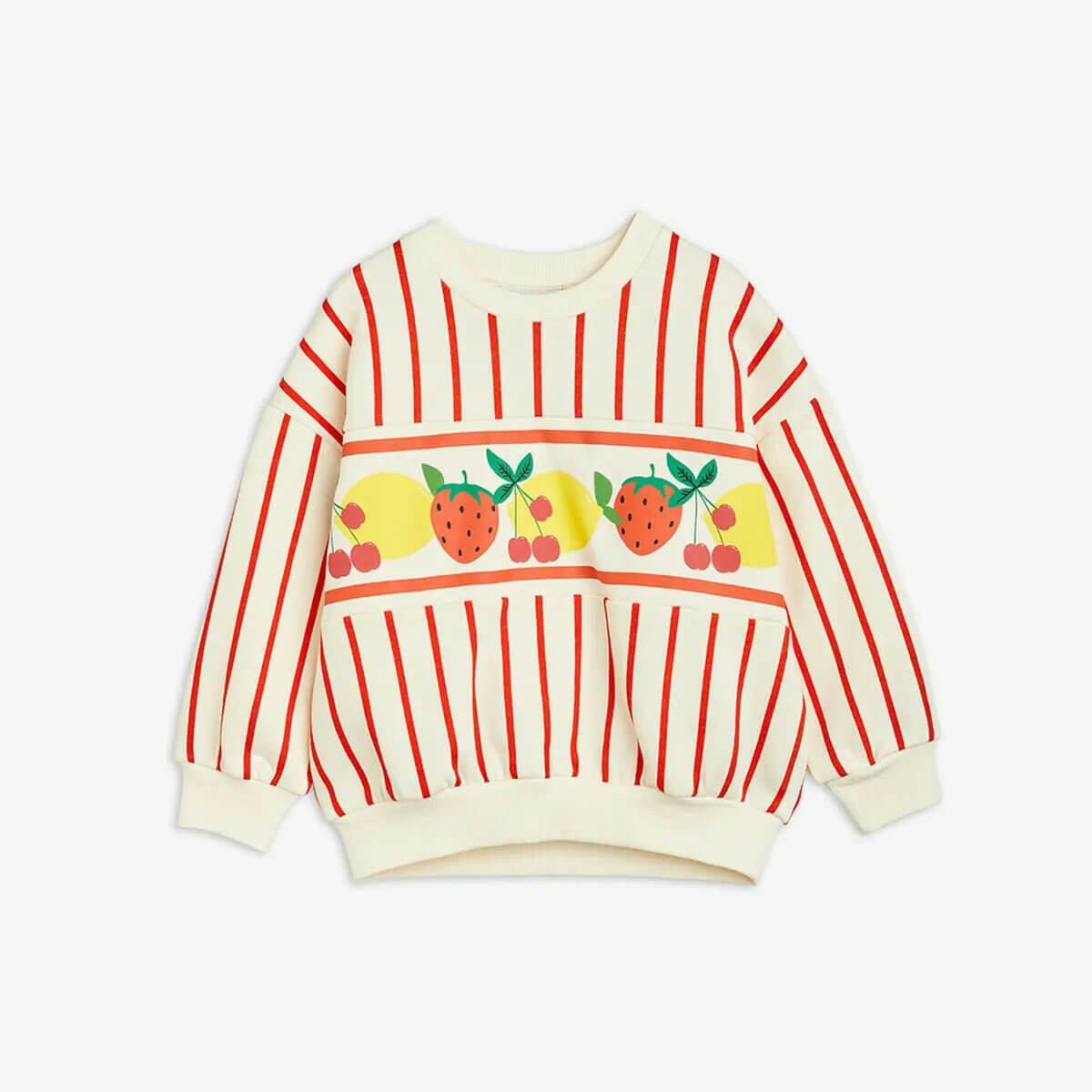 Mini Rodini Fruits Stripe Sweatshirt - HYPHEN KIDS