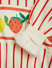 Mini Rodini Fruits Stripe Sweatshirt - Sweatshirts - 10 - 11Y