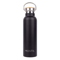 Montiico Original Drink Bottle - Coal -HYPHEN KIDS