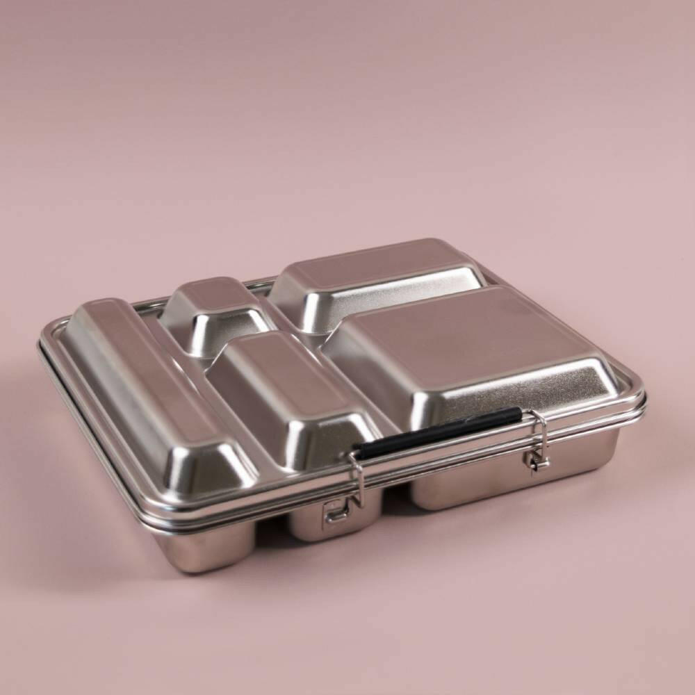 Nestling Stainless Steel Jumbo Bento Box - HYPHEN KIDS