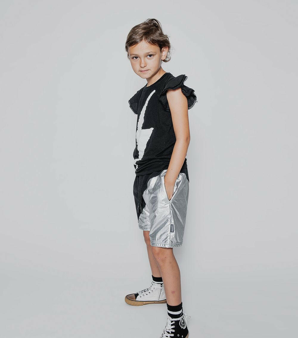 nununu bolt ruffled shirt - HYPHEN KIDS