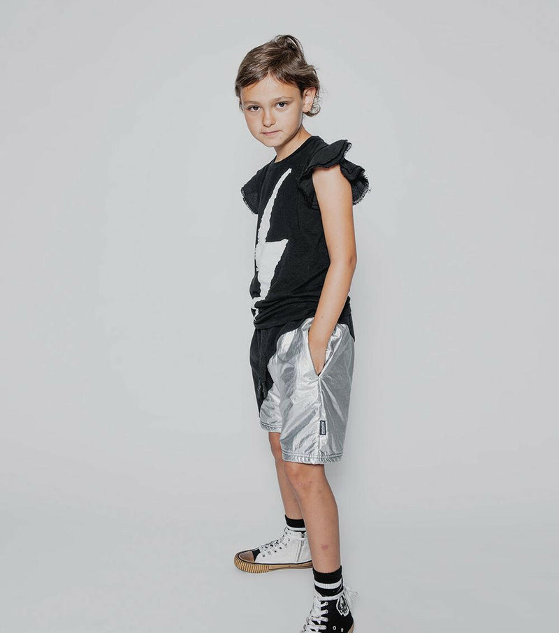 nununu bolt ruffled shirt - HYPHEN KIDS