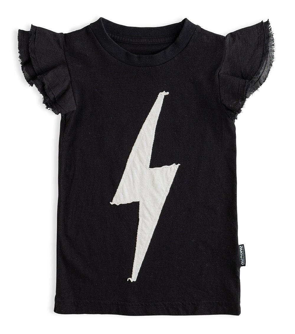 nununu bolt ruffled shirt - HYPHEN KIDS