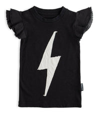 nununu bolt ruffled shirt - Shirts - 1 - 2Y