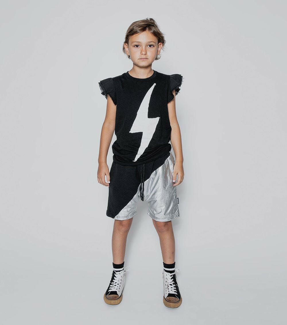 nununu bolt ruffled shirt - HYPHEN KIDS